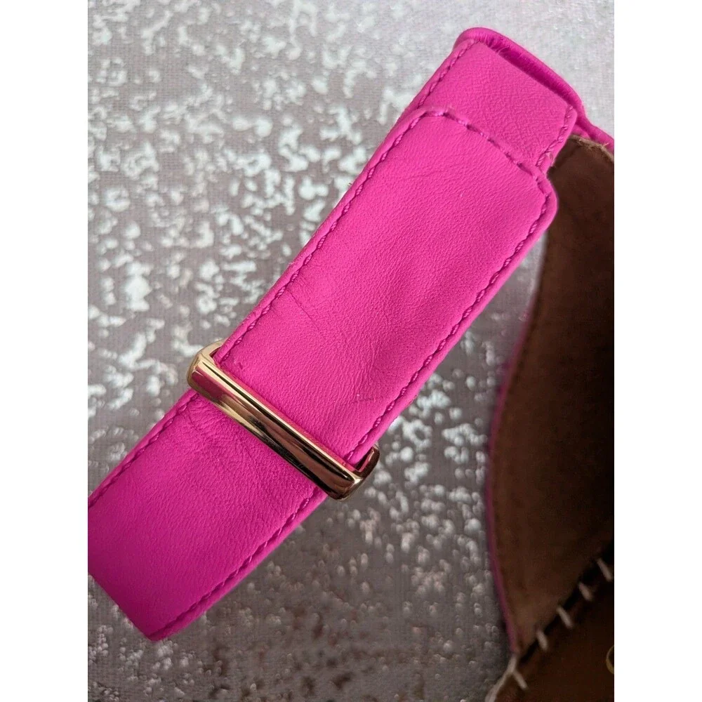 Pink Espadrille Wedge Sandals - Women
